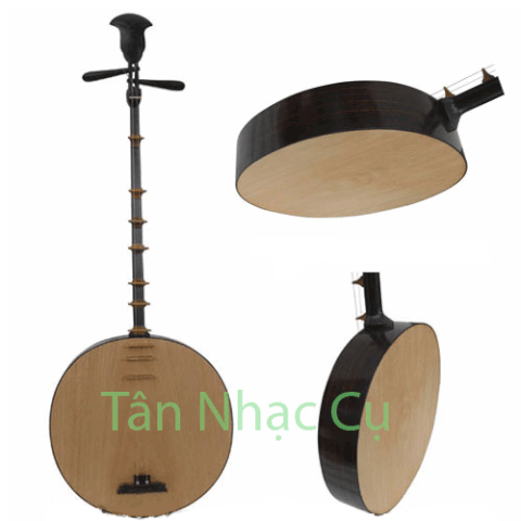 Đàn Nguyệt Gỗ Mun TMN240