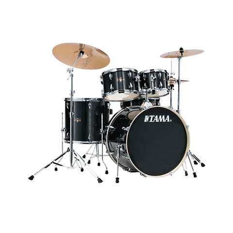 TAMA IE52KH6W-HBK Imperialstar 5-Piece Drum Kit w/Hardware, No Cymbals, Hairline Black