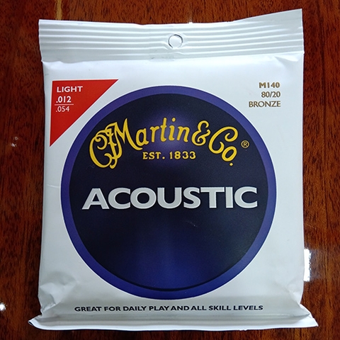 Dây Guitar Acoustic Martin M140
