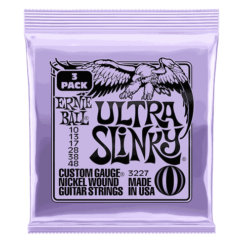 Dây Đàn Guitar Điện Ernie Ball 3227 Ultra Slinky Nickel Wound - Cỡ .010-.048