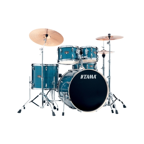 TAMA IP52H6W-HLB Imperialstar Drum 5-Piece Drum Kit w/Hardware+Throne
