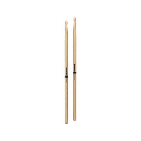 Promark TX5AW Hickory 5A Drumsticks, Wood Tip