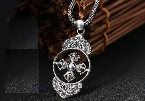 Mặt Dây Chuyền Chùy Kim Cang Phật Giáo - DC460