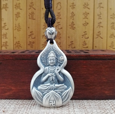 Mặt Dây Chuyền Đại Thế Chí Bồ Tát - Bát Nhã Tâm Kinh - DC5464