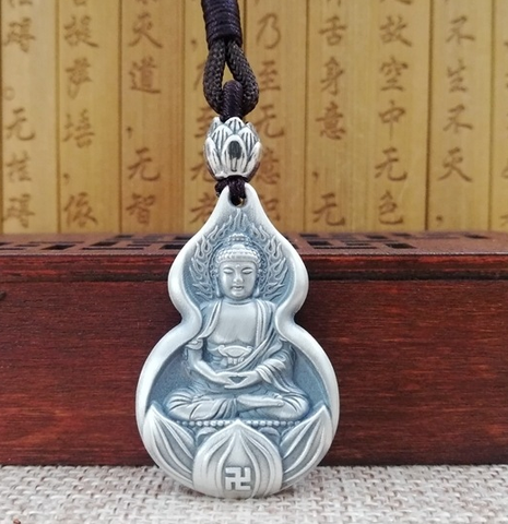 Mặt Dây Chuyền Đại Nhật Như Lai - Bát Nhã Tâm Kinh - DC5461