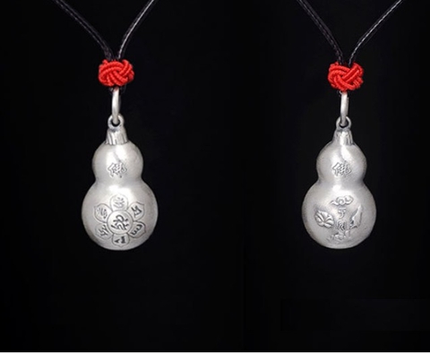 Mặt Dây Chuyền Hồ Lô  -Khắc Om Mani Padme Hum - DC550