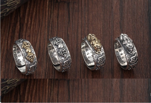 NHẪN TỲ HƯU NGẬM TIỀN - LỤC TỰ - BÁT NHÃ TÂM KINH  - NH241