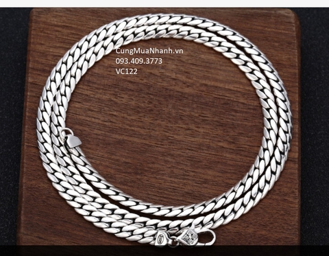 DÂY CHUYỀN KHẮC LỤC TỰ - CHÙY KIM CANG  - VC122