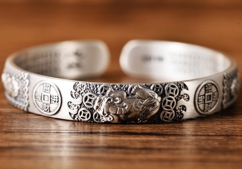 Vòng Tay Tỳ Hưu -  Bát Nhã Tâm Kinh - VT360