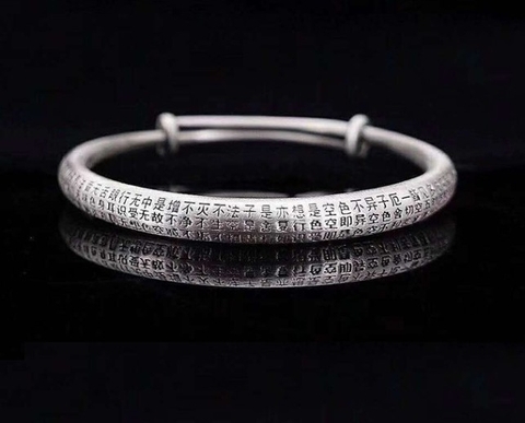 Vòng Tay Khắc Bát Nhã Tâm Kinh - VT362