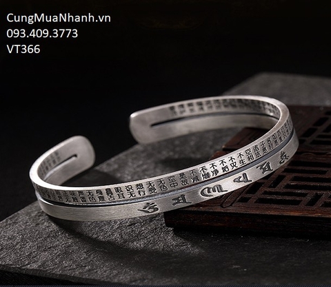 Vòng Tay Lục Tự Chơn Ngôn -  Bát Nhã Tâm Kinh - VT366