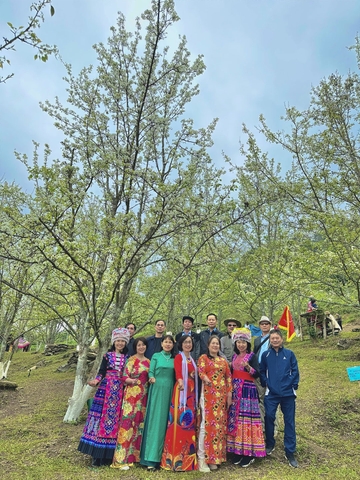 Tour Na Hang mùa hoa lê