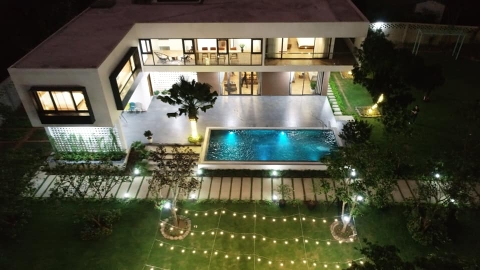 bể bơi -Villa Sơn Tây - ST16