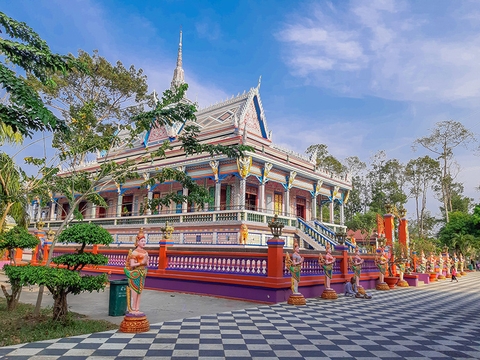 Tour 8 tỉnh Miền Tây - Tour miền Tây 4 ngày 3 đêm khởi hành hàng tuần