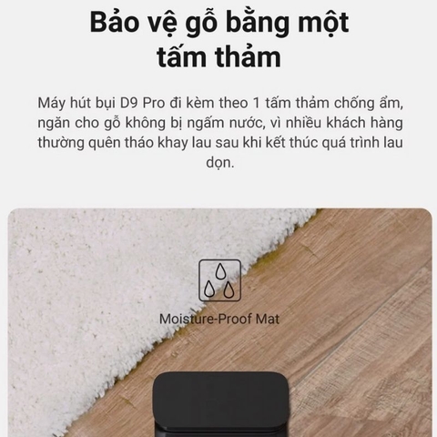 Robot hút bụi lau nhà Xiaomi Dreame D9 Pro