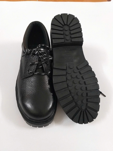 Giày da Xuân Lan, mũi sắt, đế sắt, đế cao su