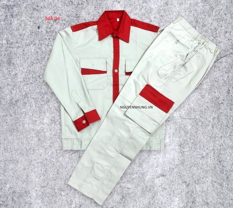 Quần áo bảo hộ kaki 3/1 mã 04