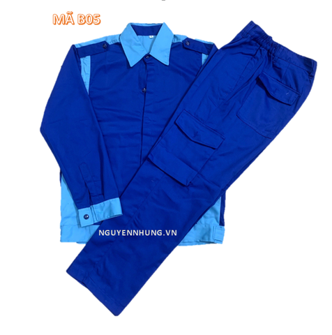 Quần áo bảo hộ kaki 3/1 mã BM05