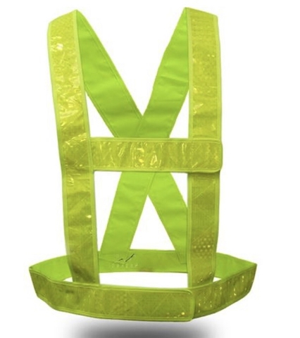 Copy of Áo phản quang nhựa dây chéo