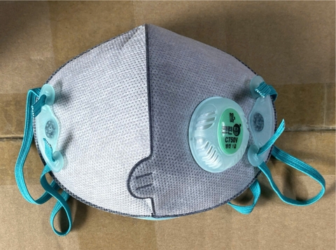 Khẩu trang than hoạt tính EVERGREEN C750V