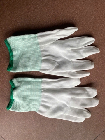 Găng tay không phủ sợi Trắng