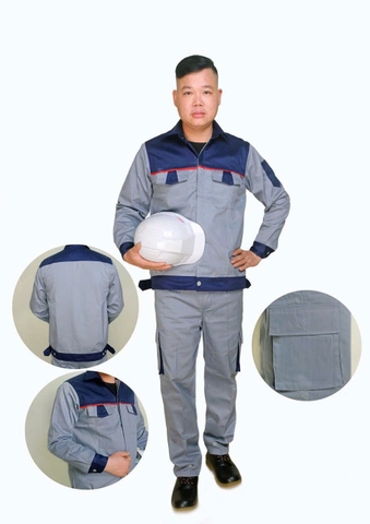 Quần áo bảo hộ kaki 3/1 mã 14