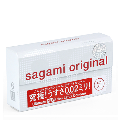 Bao cao su Sagami Original 0.02 (Hộp 6)