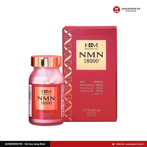 Viên uống trẻ hoá làn da NMN18000