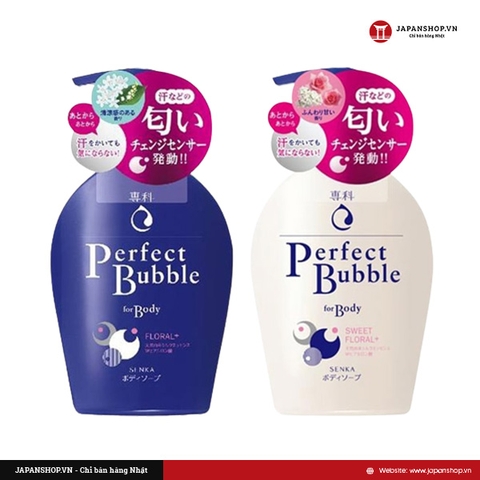 Sữa tắm dưỡng ẩm Senka Perfect Bubble - 500ml