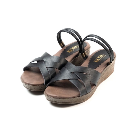 Sandal đế xuồng 2 Way 5cm Kosu KS-23382