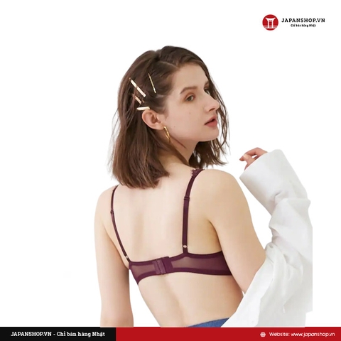 Áo lót nữ ren không gọng Sweet Bra Gunze JB6029H