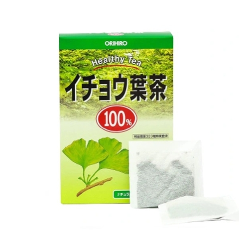 Trà Ginkgo Biloba bổ não hỗ trợ trí nhớ Orihiro 26 gói