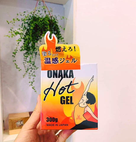 Gel Tan Mỡ Onaka Hot Gel - 300g