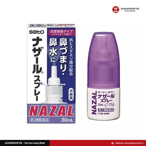 Xịt viêm mũi Nazal 30ml