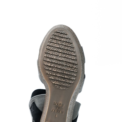 Sandal đế xuồng quai chéo 8cm Kosu 2466A