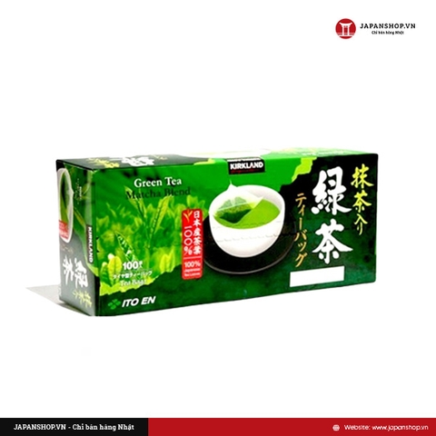 Trà xanh túi lọc Kirkland Green Tea - 100 gói