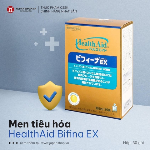 Men tiêu hóa Health Aid EX 60 gói