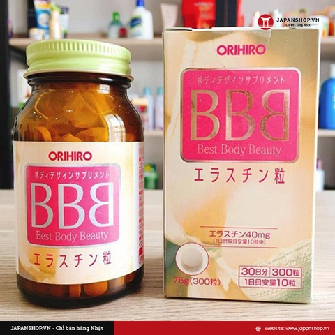 Viên uống nở ngực BBB Orihiro 300 viên