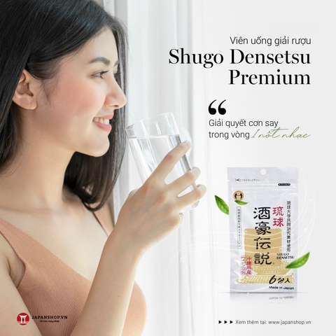 Viên uống giải rượu Shugo Densetsu Premium