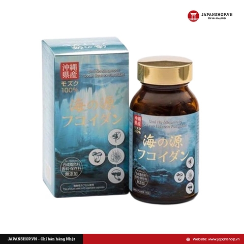 Tảo hỗ trợ ung thư Minamoto Ocean Fucoidan 180v