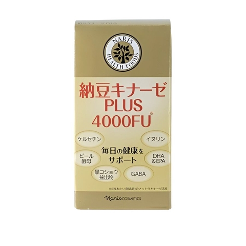 Viên uống phòng chống tai biến, đột quỵ Naris Natto Kinaze Plus 4000FU