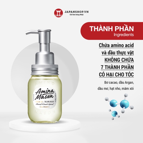 Tinh dầu dưỡng tóc thiên nhiên Amino Mason 2nd