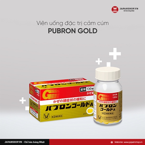 Viên uống hỗ trợ cải thiện cảm cúm Pubron Gold 210 viên