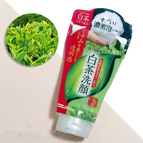 Sữa rửa mặt trà xanh Rohto Shirochasou 120g