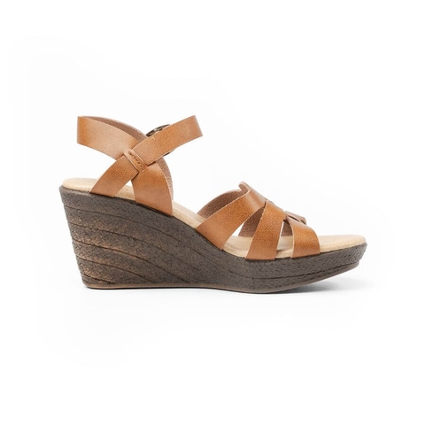 Sandal đế xuồng 8cm Ankle Strap Kosu KS-23001