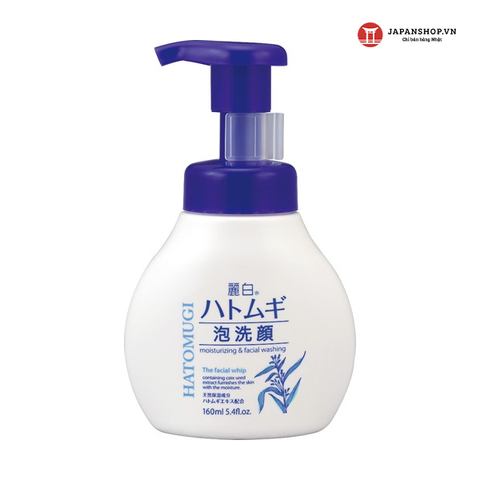 Sữa rửa mặt tạo bọt Hatomugi - 160ml