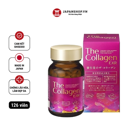 Viên uống đẹp da The Collagen EXR - 126V