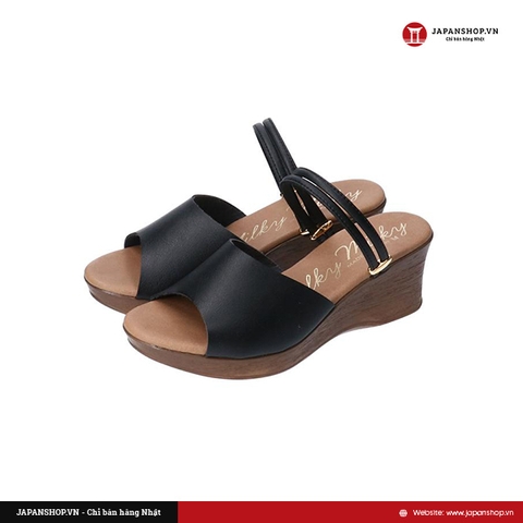 Sandal nữ đế xuồng 6cm Kosu KS-23332