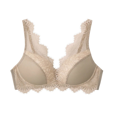 Áo lót nữ ren không gọng Sweet Bra Gunze JB6029H