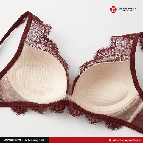 Áo lót nữ ren không gọng Sweet Bra Gunze JB6029H